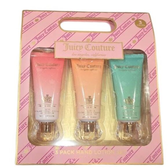 Juicy Couture 3 Pack Hand Lotion Set - Picture 2 of 8
